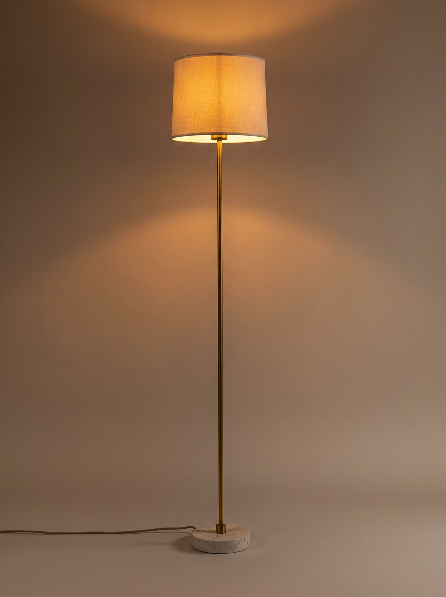 Discus Floor Lamp (on)