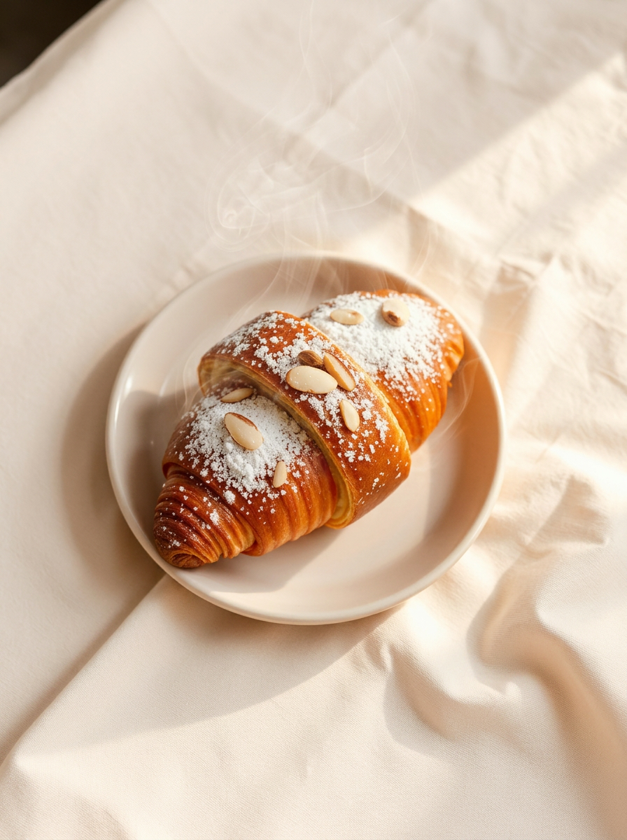 Almond Croissant (on)
